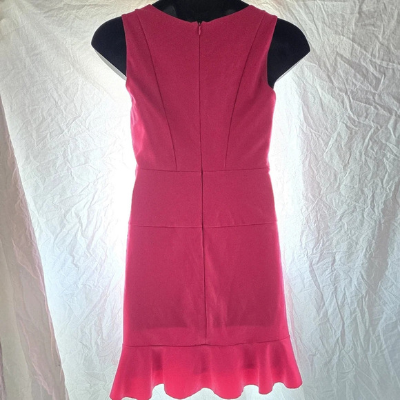 Pretty Pink Ruffle Hem Dress EUC - Picture 4 of 11
